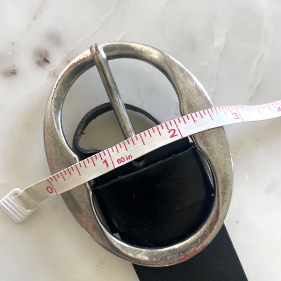 Isabel Marant Dara Black Leather Belt, Size M - Picture 12 of 17